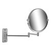 Shaving mirror with 2 arms 5x magnification ø 200 mm Chrome (911076)