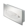 Tissue dispenser recessed Chrome (91123)