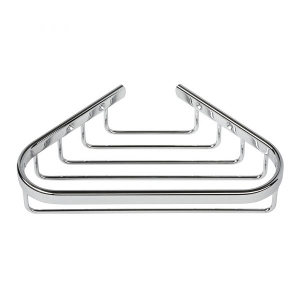 Corner shower basket 22 cm Chrome (91144A)