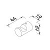 Towel hook Chrome (912804-02) - Image 2