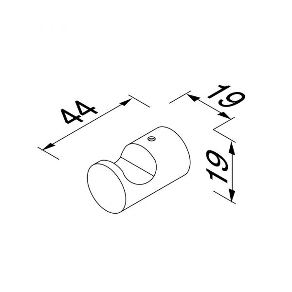 Towel hook Chrome (912804-02) - Image 2