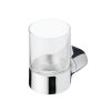 Glass holder with glass Chrome (914502-02)