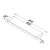 Towel rail 80 cm Chrome (914507-02-80) - Image 5
