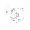 Soap dispenser 200 ml Chrome (915137) - Image 2