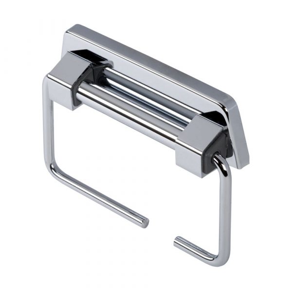 Toilet roll holder without cover with spring Chrome (915146)