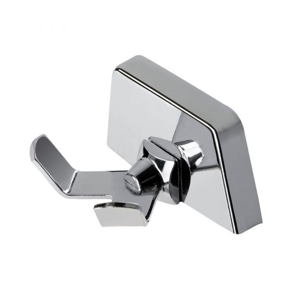 Towel hook double Chrome (915254)