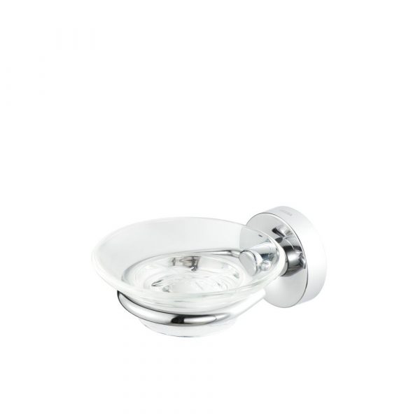Soap holder with glass Chrome (915503) - Image 2