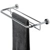 Towel rail with shelf 60 cm Chrome (915552)