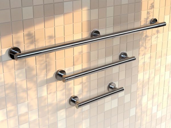 Grab rail 90 cm Chrome (915807-02-90) - Image 2