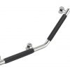Grab rail 135° - Right-handed Chrome (anti-slip handle included) (915809-62-R)