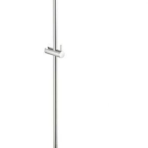 Shower riser rail with grab rail Chrome - Left-handed (anti-slip handle included) (915825-62-L)