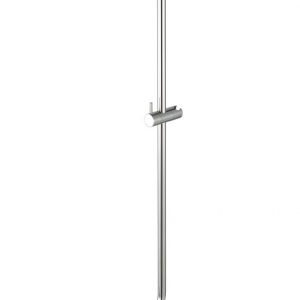 Shower riser rail with grab rail Chrome - Right-handed (anti-slip handle included) (915825-62-R)