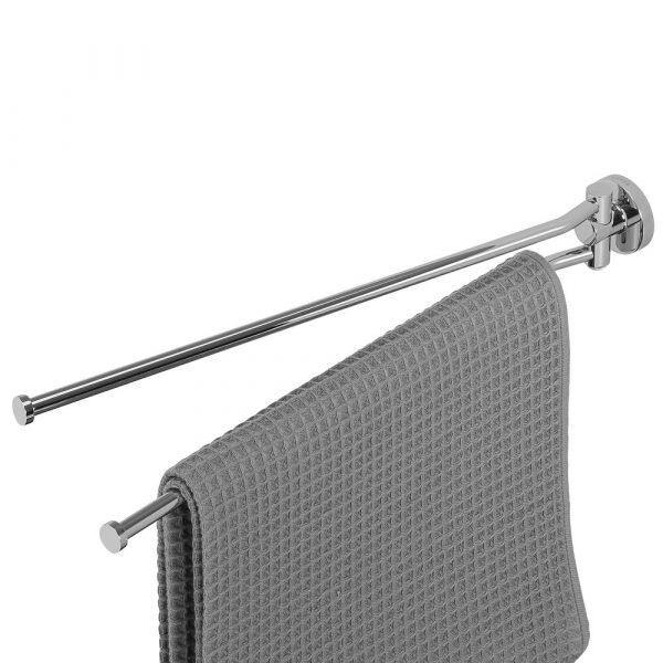 Towel rail with 2 arms Chrome (916505-02)