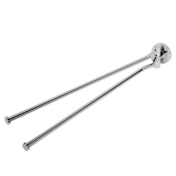 Towel rail with 2 arms Chrome (916505-02) - Image 2