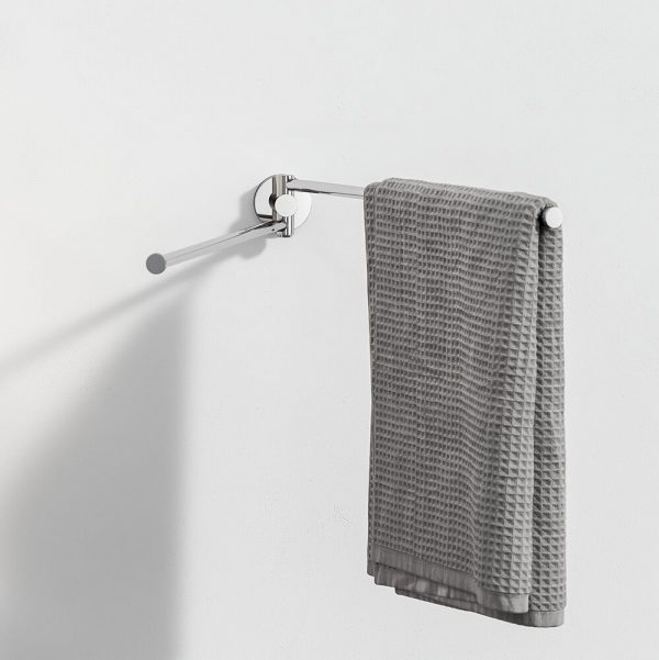 Towel rail with 2 arms Chrome (916505-02) - Image 3