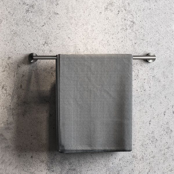 Towel rail 45 cm Brushed metal black (916507-09-45) - Image 5