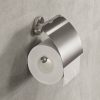 Toilet roll holder with cover Brushed stainless steel (916508-05) - Image 3
