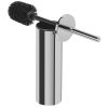 Toilet brush and holder freestanding Chrome (black brush head) (916510-06) - Image 2