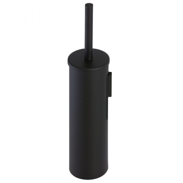 Toilet brush and holder Black (black brush head) (916511-66) - Image 2