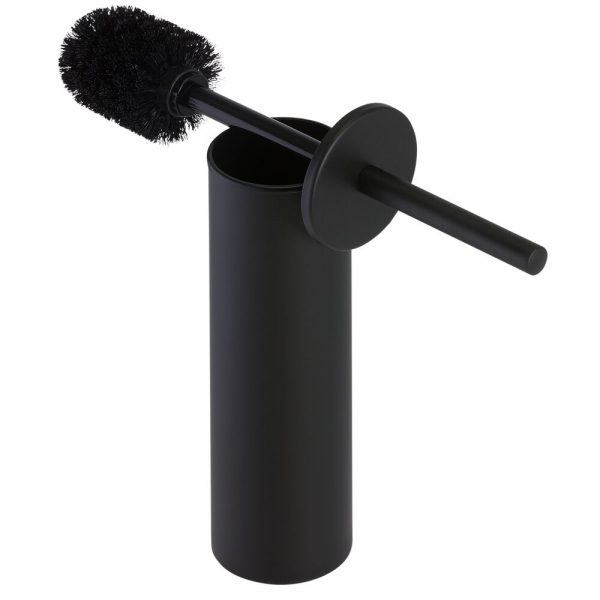 Toilet brush and holder Black (black brush head) (916511-66) - Image 3