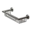 Shower basket 30 cm Brushed metal black (916514-09-30) - Image 2