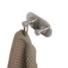 Towel hook double Brushed stainless steel (916515-05)