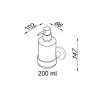 Soap dispenser 200 ml Brushed metal black (916516-09) - Image 5