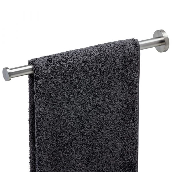 Towel rail with 1 arm Brushed stainless steel (916519-05)