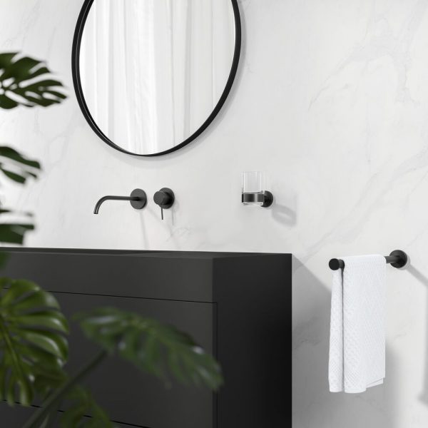 Towel rail with 1 arm Black (916519-06) - Image 4