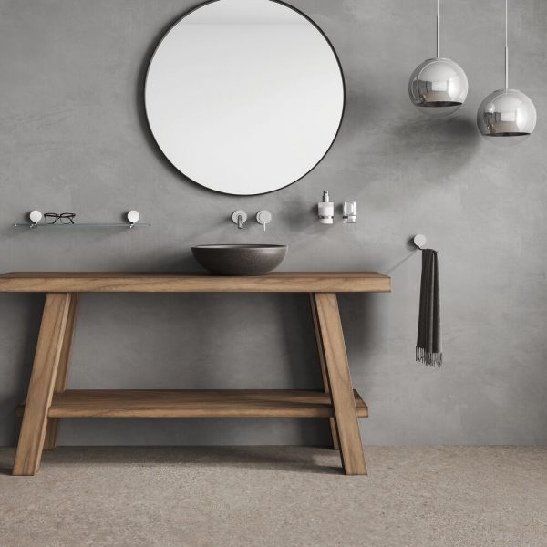 Towel rail with 1 arm Chrome (917205-02) - Image 3
