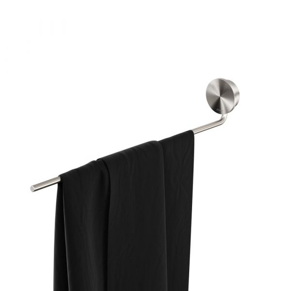 Towel rail with 1 arm Brushed stainless steel (917205-05)