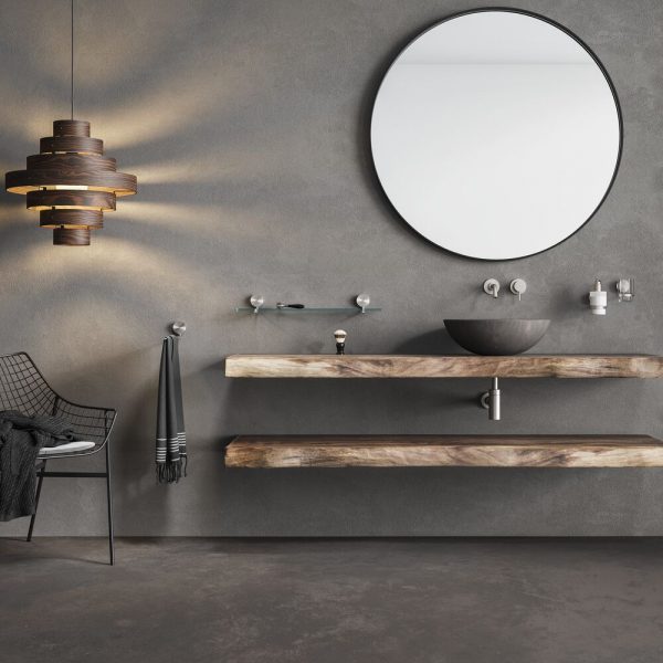 Towel rail with 1 arm Brushed stainless steel (917205-05) - Image 3