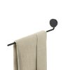 Towel rail with 1 arm Black (917205-06)