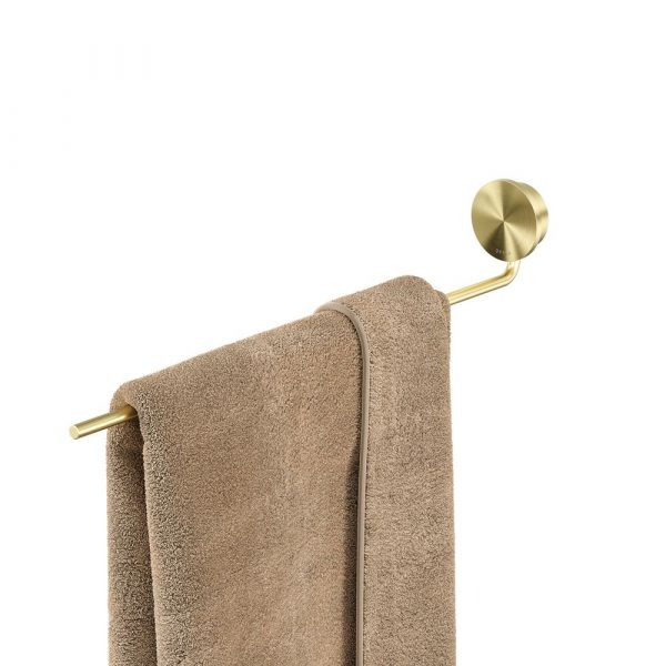 Towel rail with 1 arm Brushed gold (917205-07)