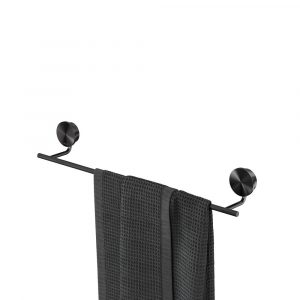 Towel rail 45 cm Brushed metal black (917207-09-45)