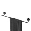 Towel rail 60 cm Brushed metal black (917207-09-60)