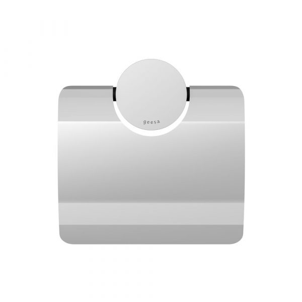 Toilet roll holder with cover Chrome (917208-02) - Image 2
