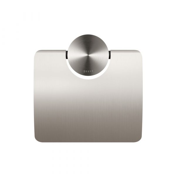 Toilet roll holder with cover Brushed stainless steel (917208-05) - Image 2