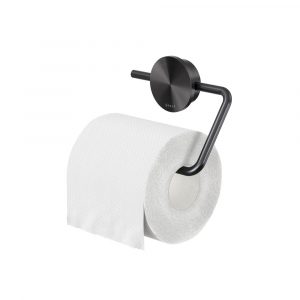 Toilet roll holder without cover Brushed metal black (917209-09)