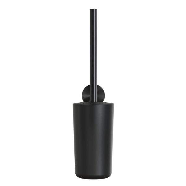 Toilet brush and holder Brushed metal black (917211-09) - Image 2
