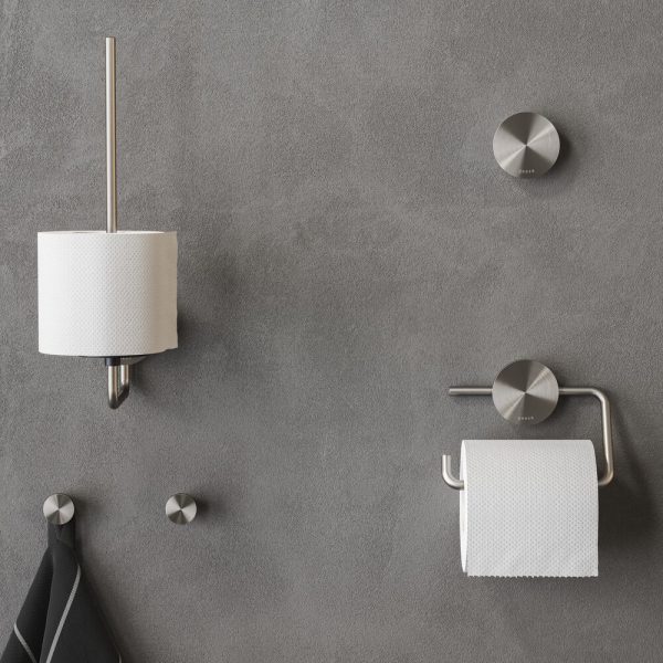 Spare toilet roll holder Brushed stainless steel (917212-05) - Image 3