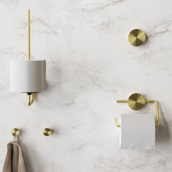 Spare toilet roll holder Brushed gold (917212-07) - Image 3