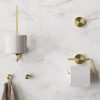 Towel hook small Brushed gold (917213-07) - Image 3