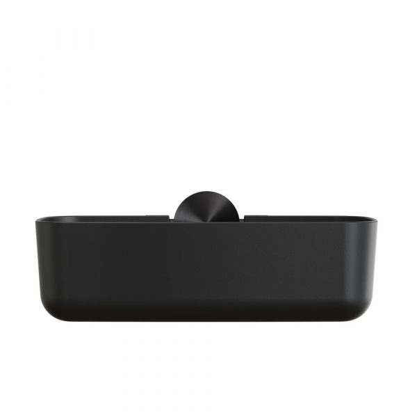 Shower basket 25 cm Brushed metal black (917214-09) - Image 2