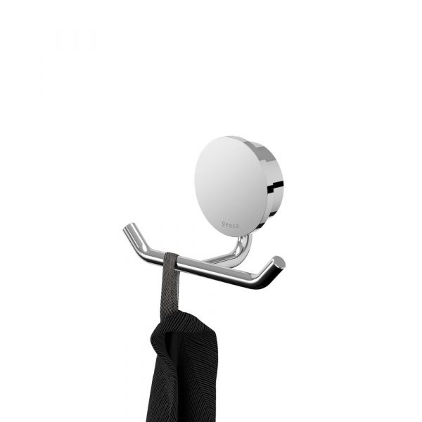 Towel hook double Chrome (917215-02)