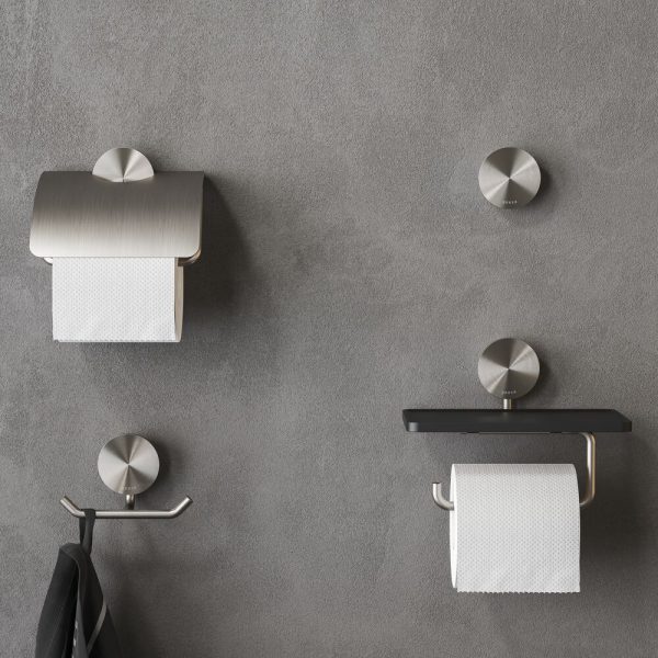Towel hook double Brushed stainless steel (917215-05) - Image 3
