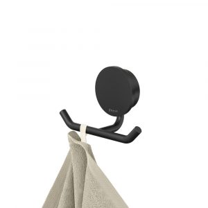 Towel hook double Black (917215-06)