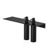 Bathroom shelf 40 cm with dispenser multi 200 ml Black (918217-06-400)