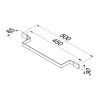 Towel rail 50 cm Chrome (918407-02-50) - Image 2