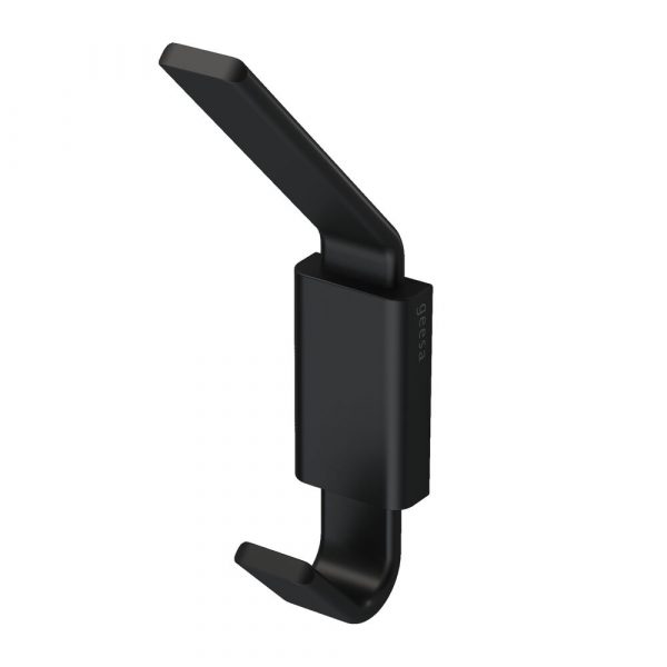 Towel hook double Black (918415-06)